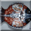 P23. Imari fish platter. 